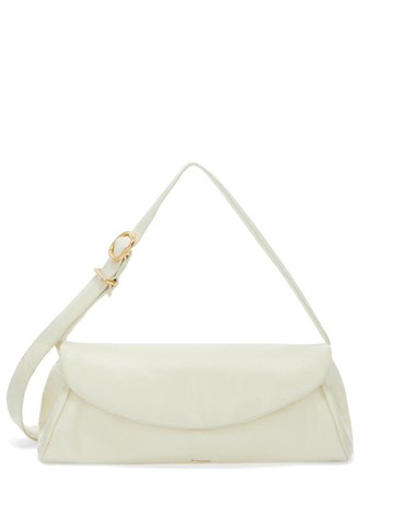 Jil Sander - Cannolo Grande leather bag - women - Lambskin/Calf Leather - One Size - White