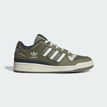 Adidas 愛迪達 Forum Low CL JH9596 男 運動休閒鞋 舒適 軍綠 米白