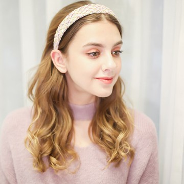 發箍女小香風法式復古頭箍短發防滑壓發卡網紅年新款夏季夏天