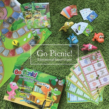Go Picnic! 教育桌上遊戲 遊戲中學習 家庭遊戲 桌遊