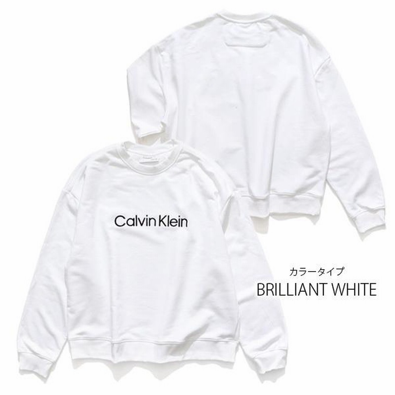 カルバン・クライン【Calvin klein】40CM270 LOGO FRENCH TERRY SWEAT