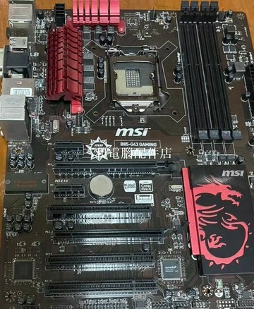 微星 B85-G43 GAMING 主板 無毀片 9 成新 以上 遊戲功能 完美【三和電腦配件店】