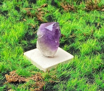能量擺飾-天然冰透夢幻紫晶骨幹 紫水晶 招財 智慧 開運 快速出貨