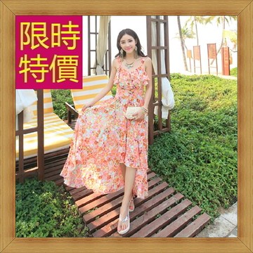 現貨+預購 連身裙波西米亞長裙-夏季海邊度假休閒女裙子1色57g4【獨家進口】【米蘭精品】