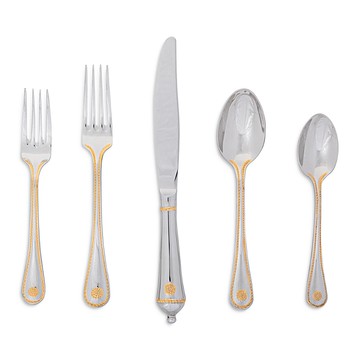Juliska Berry & Thread Polished with Gold 5 Piece Place Setting