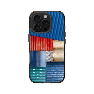 iPhone 16 Pro Clear 酷墨灰 - 老屋顏 Old House Face - 鐵皮屋