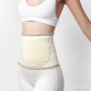 臺灣🚍8H出🉑保暖護腰帶男女士護肚子帶兜暖宮暖胃護胃神器防寒熱敷腰部防著涼