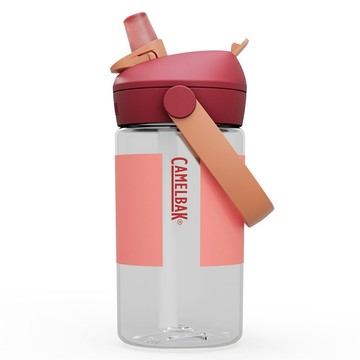 【墾趣】CAMELBAK 400ml Flip Straw咬嘴吸管水瓶RENEW 莓果仙子