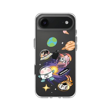 iPhone Air Clear Case（相機按鈕） 透明 - 鹿人 Twodeerman - 鹿人宇宙散步