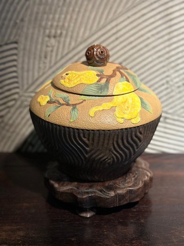 手工刻花__茶倉浮雕系列