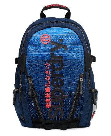Superdry Men's Men's Knit Tarp Backpack Dark Blue / Dark Navy - Size: 1SIZE