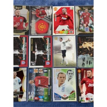 足球球星卡 帕尼尼 TOPPS 福特拉 英格蘭曼聯 魯尼rooney普特限量