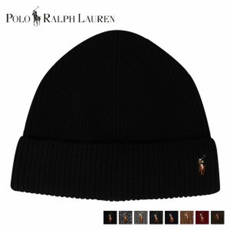 ポロ ラルフローレン Polo Ralph Lauren ニット帽 ニットキャップ ビーニー メンズ Knit Cap ブラック ブラックマールクリーム グレー チ 通販 Lineポイント最大1 0 Get Lineショッピング