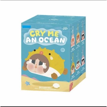 POPMART 泡泡瑪特 CRYBABY 淚流成海系列 搪膠公仔掛件 哭娃 正版 公仔 玩具 盲盒