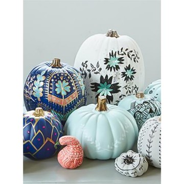 萬圣節手工制作南瓜燈DIY材料黑白道具裝飾兒童創意手繪櫥窗擺件