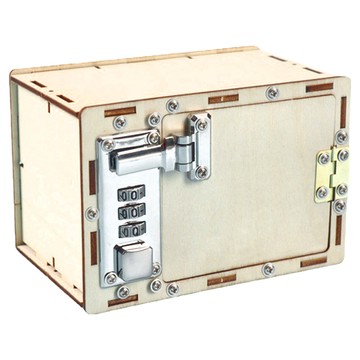 機械密碼箱 精選優質木材/綠色安全環保  1組