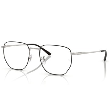 【RayBan】RB8776D 1249-53mm 光學眼鏡♣ (黑 銀)#金橘眼鏡