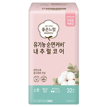 Goodfeel 棉護墊 量少型  21cm  32片  1包