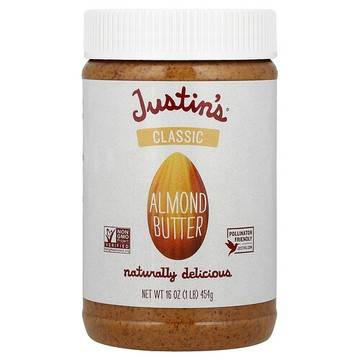 Justin's Nut Butter, 經典杏仁醬，16盎司（454克）