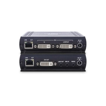 Changyun DKM01 DVI/USB/聲音/RS232 KVM CAT5e 延長器 最遠距離可達140米