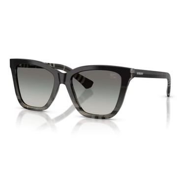 【BURBERRY 巴寶莉】 方形膠框太陽眼鏡(BE4470F-420011)