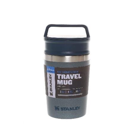 Stanley Adventure Shortstack Travel Mug 0.23L   8OZ Hammertone Ice Leakproof Integrated D-ring to clip on packs BPA FREE Single server brewer