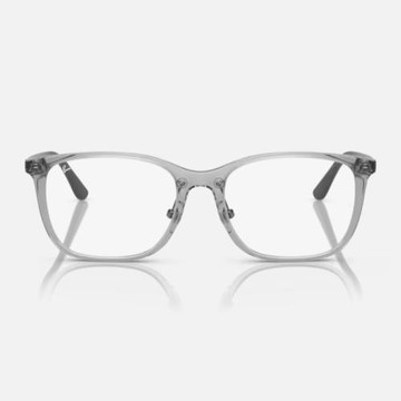 【RayBan 雷朋】方形膠框光學眼鏡(RX7168D-8170 55mm)