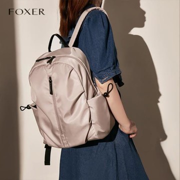 FOXER書包雙肩包女2025新款大容量初中女生高中生大學生旅行背包