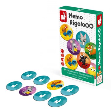 法國Janod - 趣味桌遊-雙雙對對-3-7歲