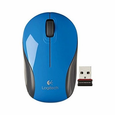 Logitech M187 2 4 Ghzワイヤレス3ボタン光学式スクロールマウスmini ブルー910 並行輸入品 通販 Lineポイント最大get Lineショッピング