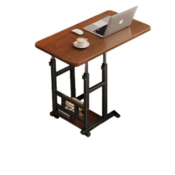 邊桌 FANGGE 方格 邊桌 60*40cm 可升降移動床邊桌 單層書架 床上桌 電腦桌辦公桌 簡易學生書桌 床上學習桌子