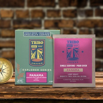 巴拿馬 波奎特 波琳娜莊園 藝妓 日曬 淺焙濾掛式咖啡 (5入/10入)