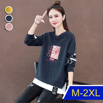 [韓國K.W.]正韓保暖倫敦假二件式上衣(保暖/上衣/秋冬裝/新品)