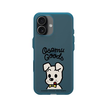iPhone 17 Clear (相機按鈕) 夜幕藍 - OSAMU GOODS - 經典系列-DOG