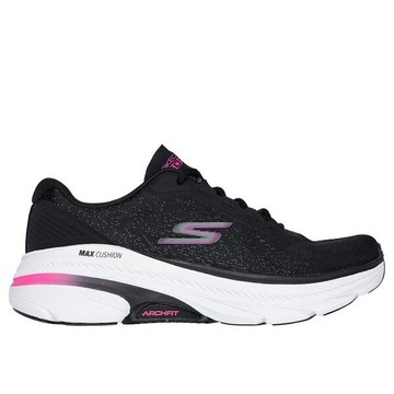 Skechers Max Cushioning Arch Fit 女 慢跑鞋 運動鞋 黑粉 [128941BKPK]