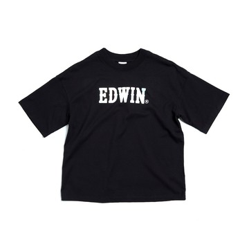 EDWIN｜女裝｜雷射光印花短袖T恤