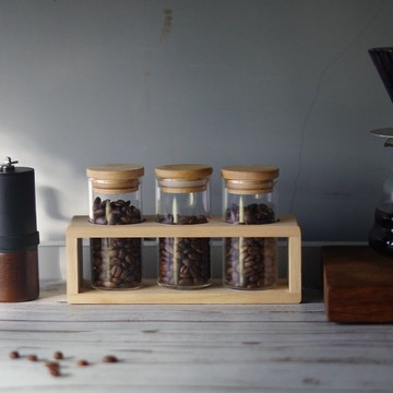 溫潤手感竹蓋設計丨Driver 竹蓋玻璃小罐 120ml (三入套組)