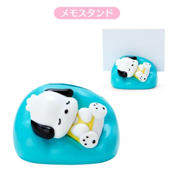 asdfkitty*帕洽狗造型便條紙架-辦公室文具用品-也可當擺飾.裝飾品-日本正版商品