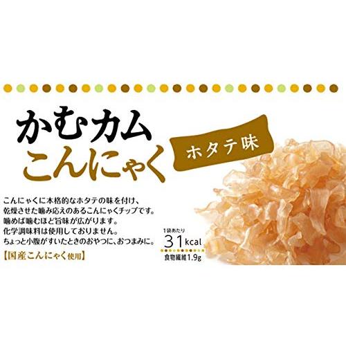 アスザックフーズ かむカムこんにゃく ホタテ味 10g ×10袋