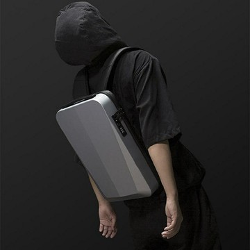 背包 後背包男 零負重輕薄商務背包 15.6吋電腦背包 筆電後背包 大容量防水 硬殼背包 防剮蹭 TSA密碼鎖防盜背包