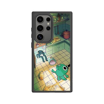 Galaxy S24 Ultra SolidSuit 黑 - 怪奇事物所 Incrediville - 卡路里盛夏派對