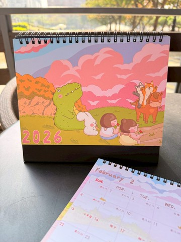 桌曆 | 2026不用客氣再過更好吧