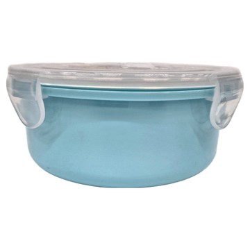 Sanrio 三麗鷗 不鏽鋼隔熱餐碗 14.5 x 14.5 x 6.5cm 明星總動員 550ml  藍色  1個