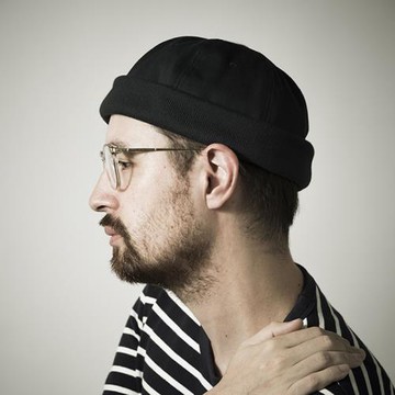 Miki Hat潮牌街頭復古水手帽光板大碼男女瓜皮帽子春天流氓地主帽