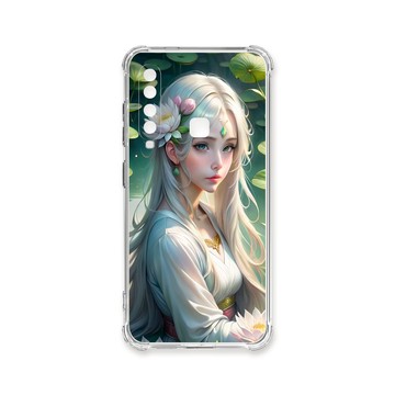 A系列(其他) 殼 TRON 三星 A9 (2018) 荷葉中的少女 四角防摔殼 手機殼