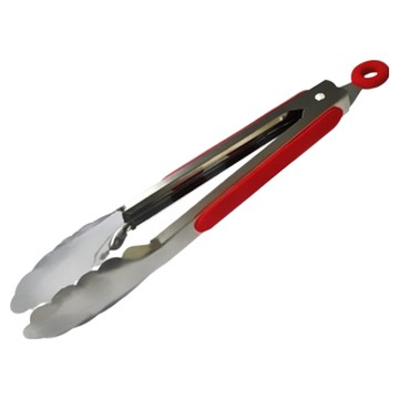 cook power 鍋寶 不鏽鋼食物夾 RG-020  紅色  1支