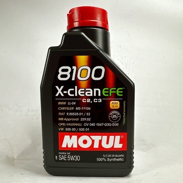 [機油倉庫] (台灣公司貨) MOTUL 8100 X-Clean EFE C2 C3 5W-30全合成機油