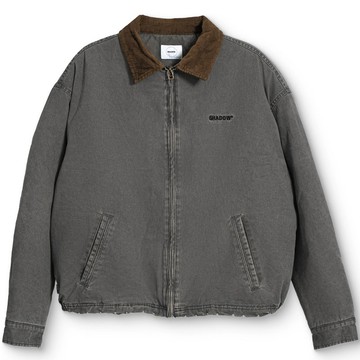 【SHADOW】5428010019 25FW WASHWD DETROIT JKT 水洗鋪棉 底特律外套 (黑灰色)