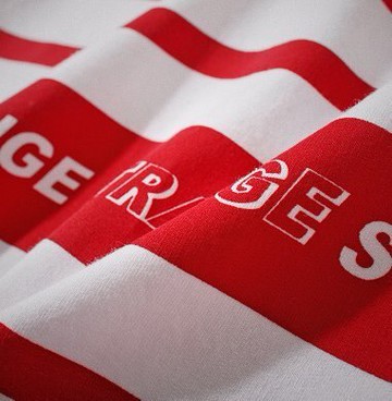 FINDSENSE H1 2018 夏季 新款 日本復古 ins條紋 寬鬆  情侶 T恤 短袖 潮流 男女上衣