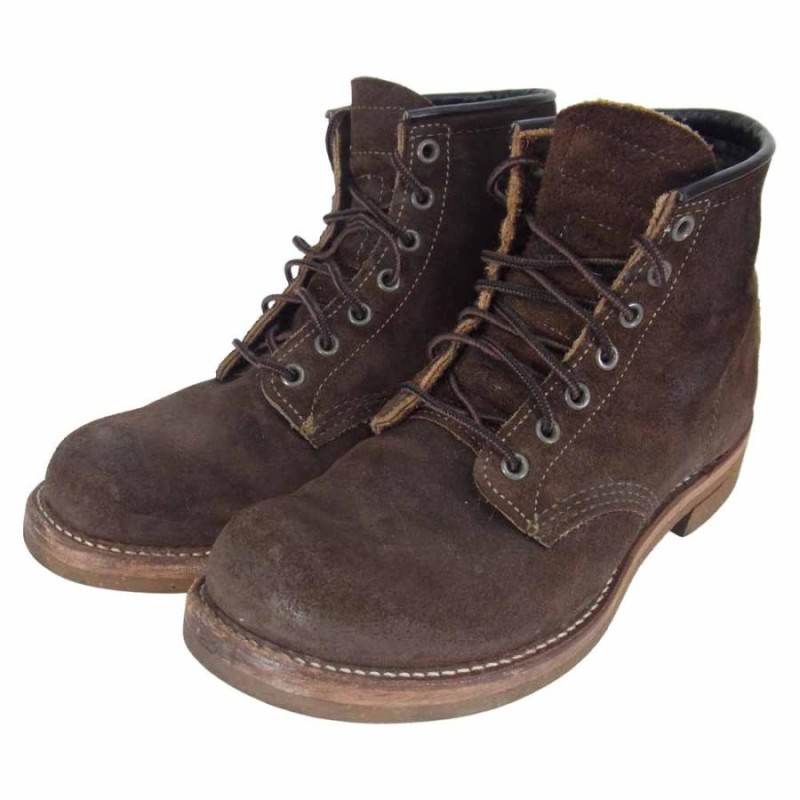 RED WING◇ブーツ/US8/BRW/4618//レースアップ マンソンブーツ friar.ca